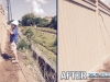 Accoustic-fence-staining-toronto-before-after