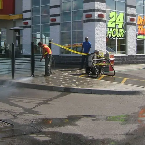 Commercial power washing and sealing services