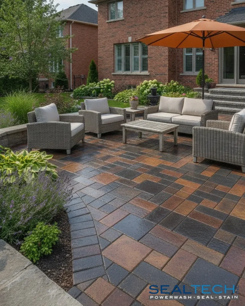 clean stone power wash