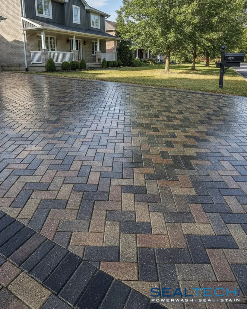 cleaning your stone interlocking