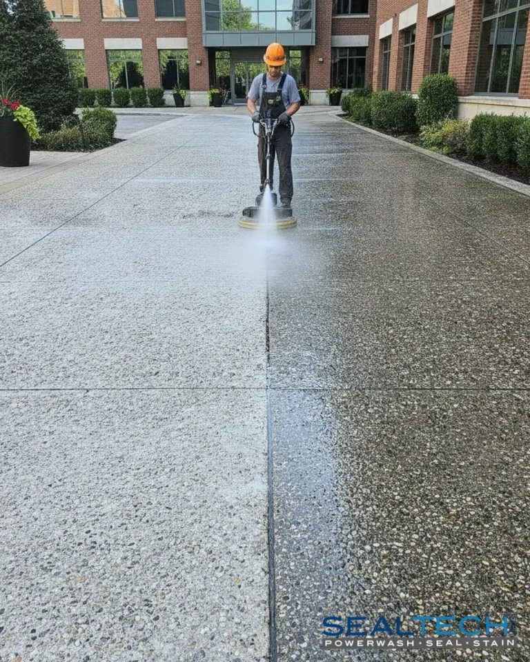 cleaning your stone interlocking