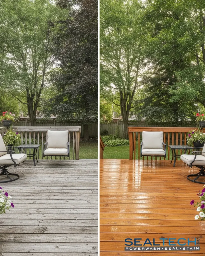 deck sealing